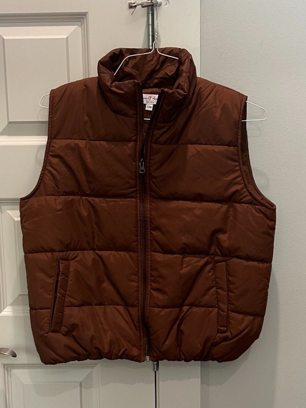 Discount Dive Boutique Brown Puffer Vest
